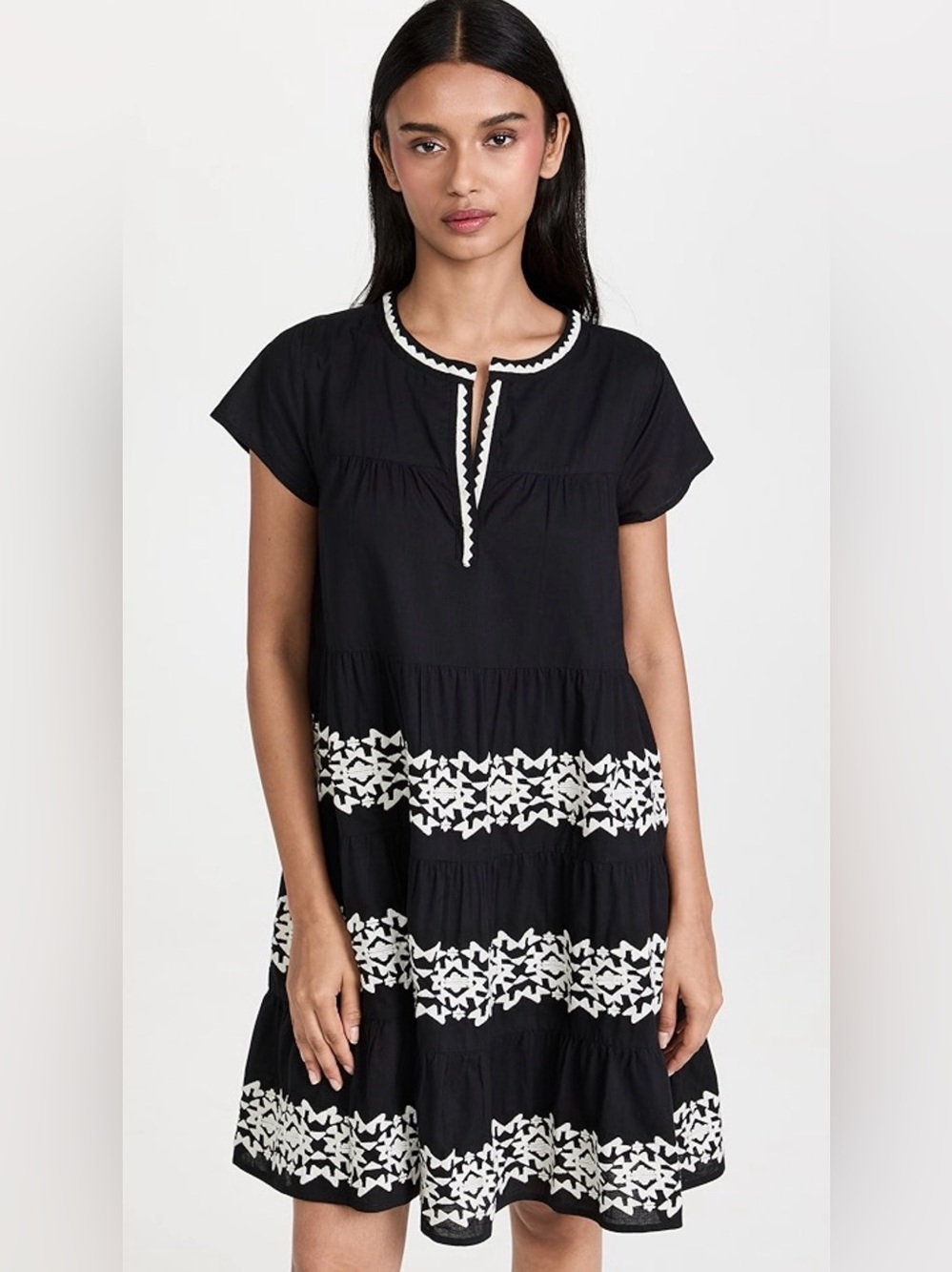 Roller Rabbit Pamela Dress Black Sz L